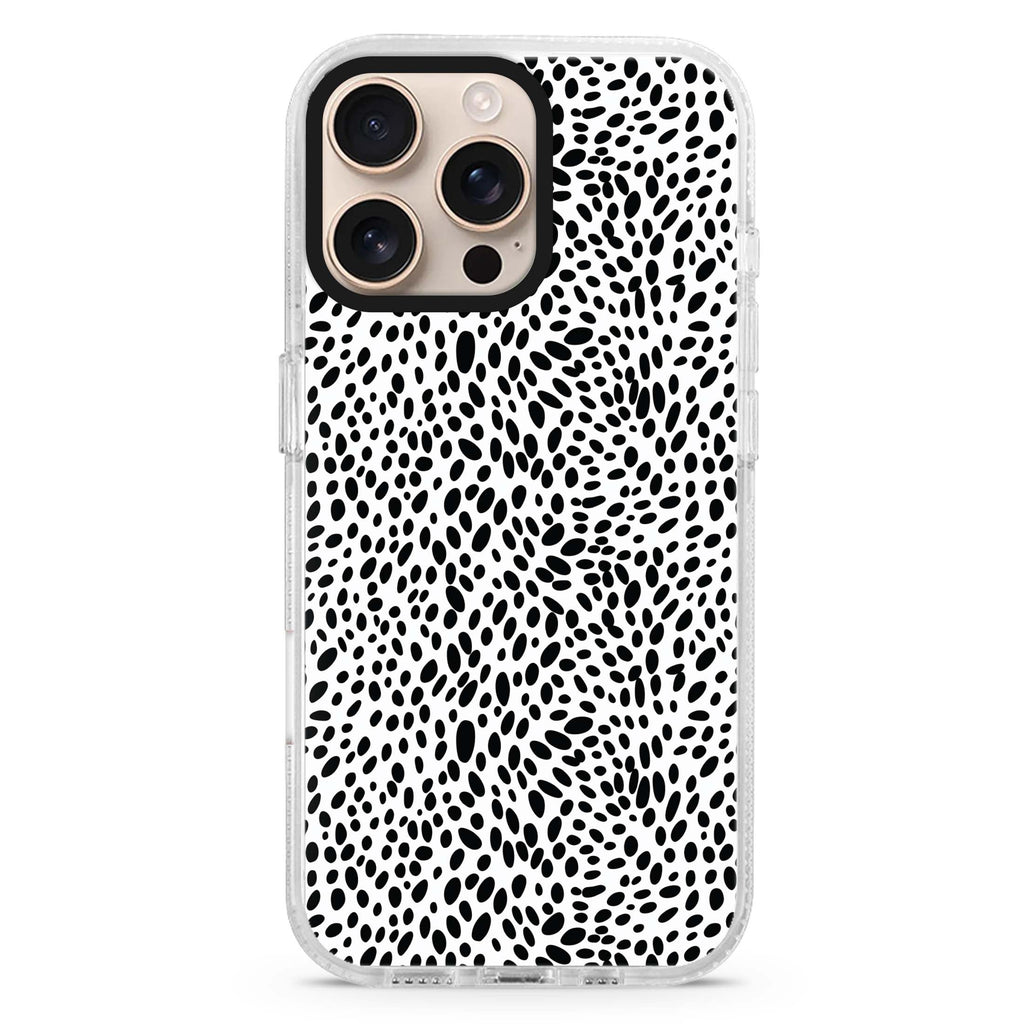 Spotted Elegance Magsafe 兼容水晶透明保護殼