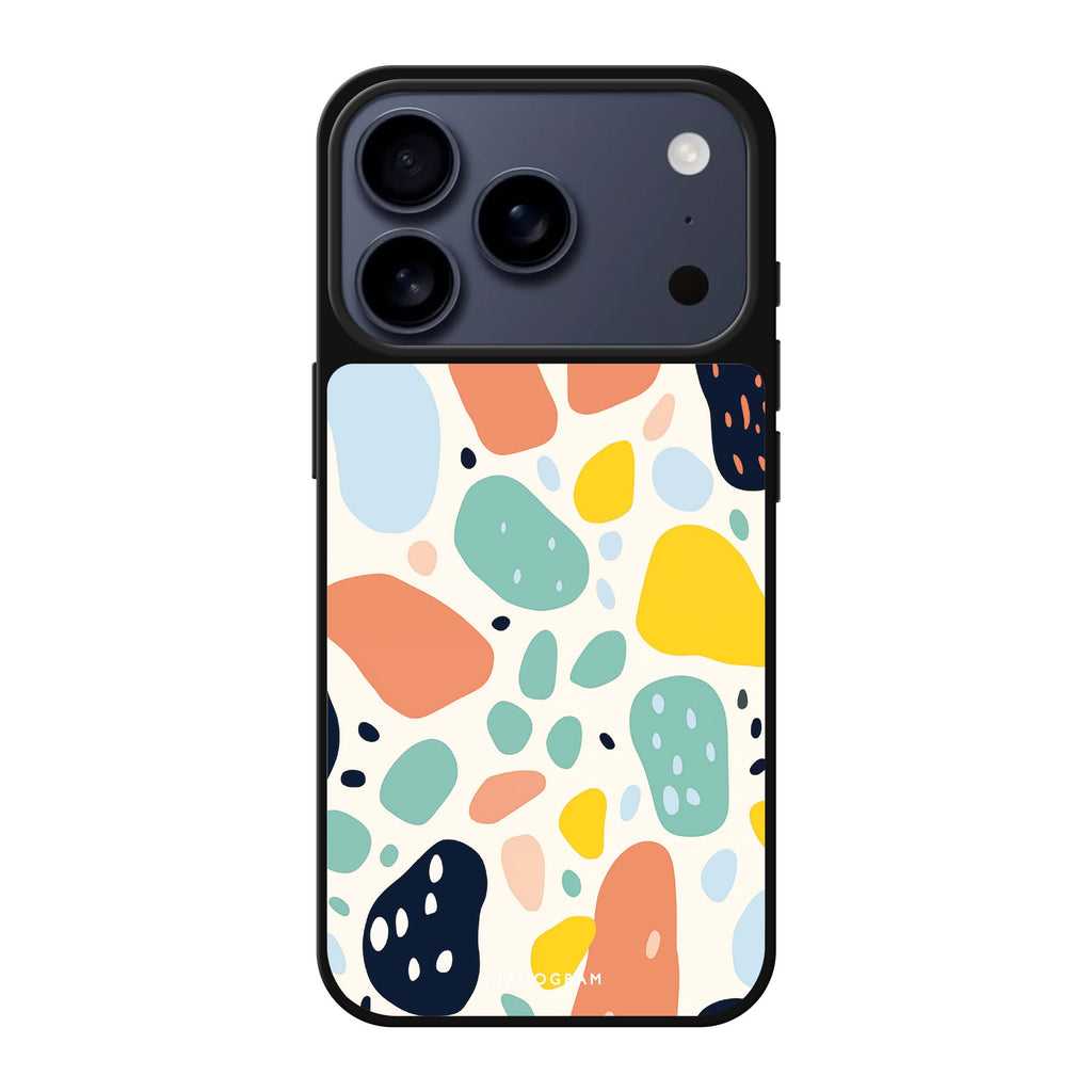 Fragment Chic 抽象藝術 iPhone 17 Pro Max 鏡面手機殼主圖