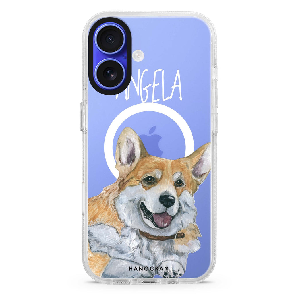 Corgi Magsafe 兼容水晶透明保護殼