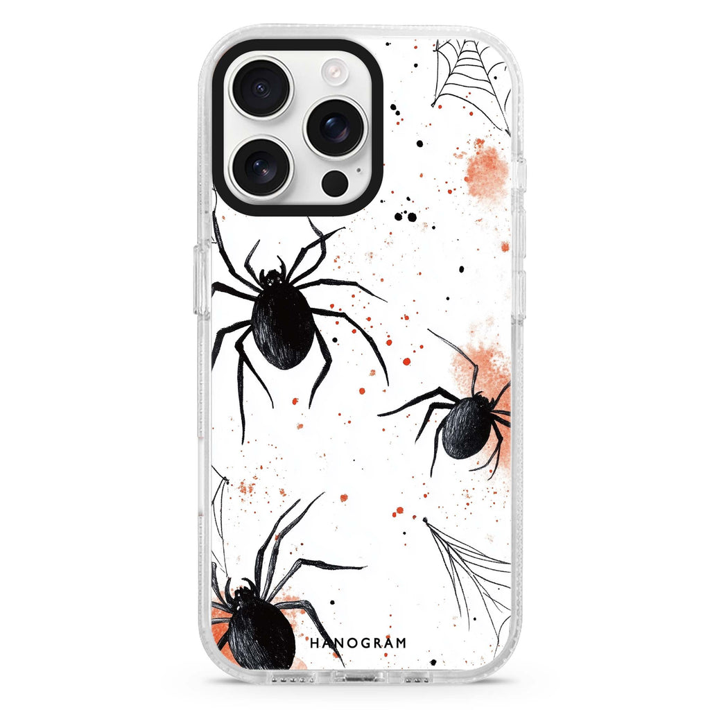 Web of Whimsy Magsafe 兼容水晶透明保護殼