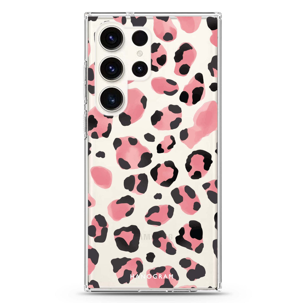 Spotted Glamour Samsung Galaxy Ultra 透明保護殼，適用 S26/S25/S24/S23 Ultra，圖1