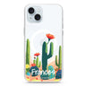 Desert Bloom iPhone 15 Plus Magsafe 兼容水晶透明保護殼
