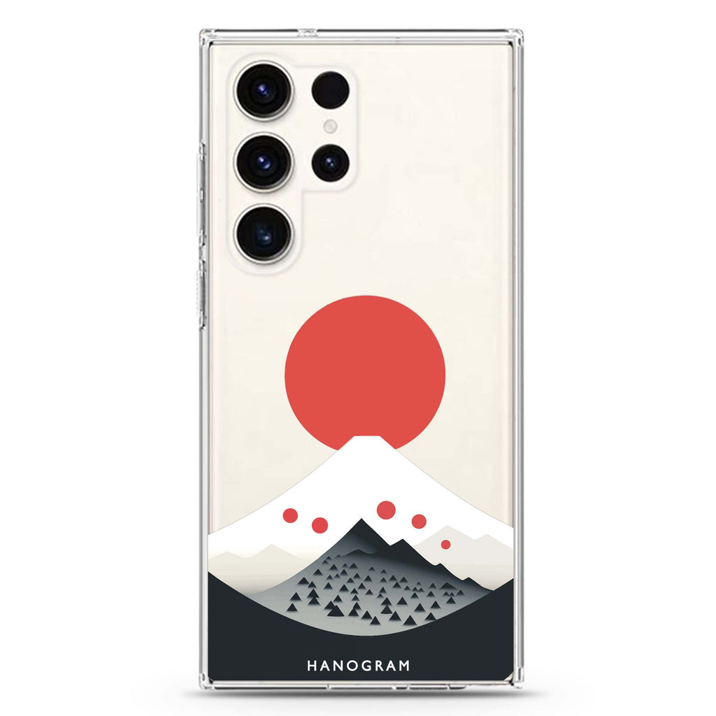 Fuji Majesty Samsung Galaxy Ultra 透明保護殼，適用 S26/S25/S24/S23 Ultra，圖1