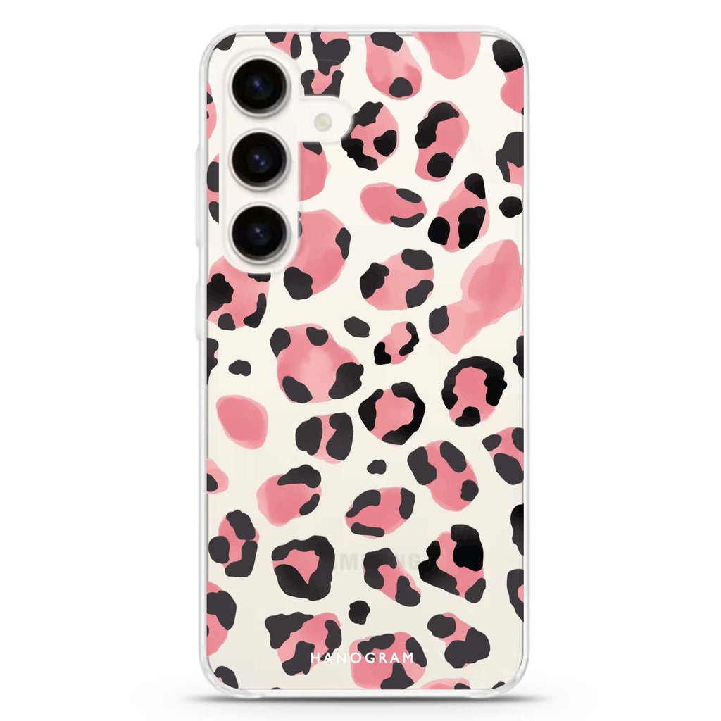 Spotted Glamour Samsung Galaxy S26/S25/S24 水晶透明保護殼正面展示