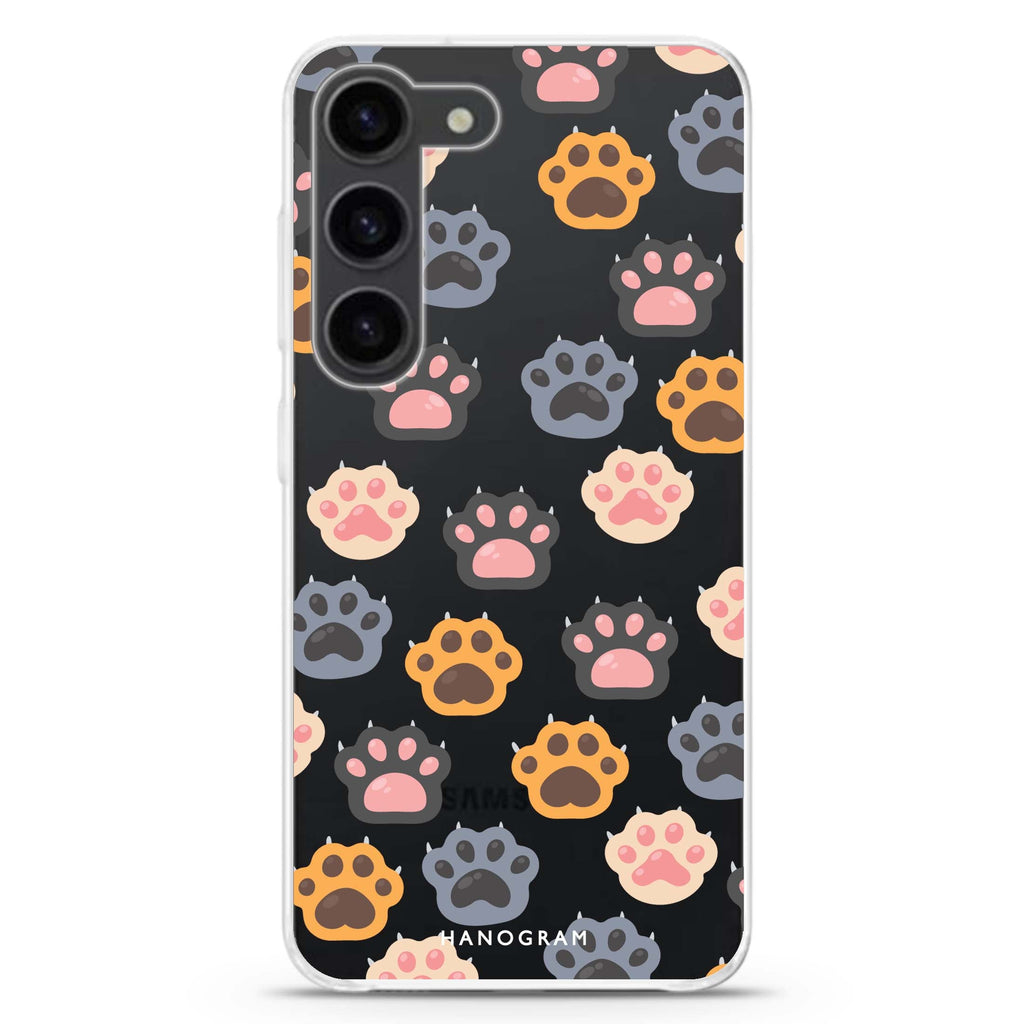 Paws & Pads Samsung Galaxy 水晶透明保護殼