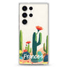 Desert Bloom Samsung Galaxy Ultra 可加名字透明保護殼，適用 S26/S25/S24/S23 Ultra，圖1