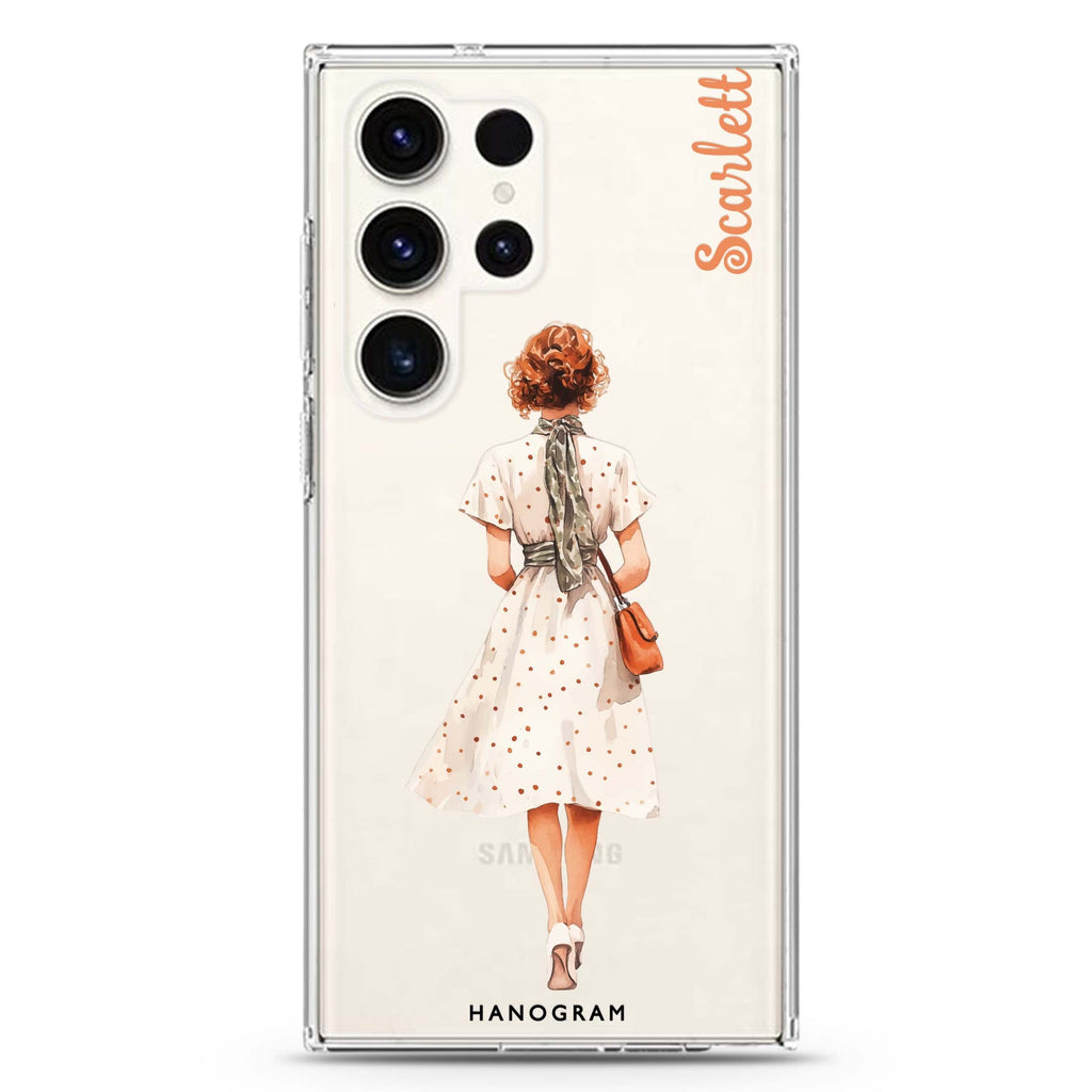 Dot Days Samsung Galaxy Ultra 可加名字透明保護殼，適用 S26/S25/S24/S23 Ultra，圖1