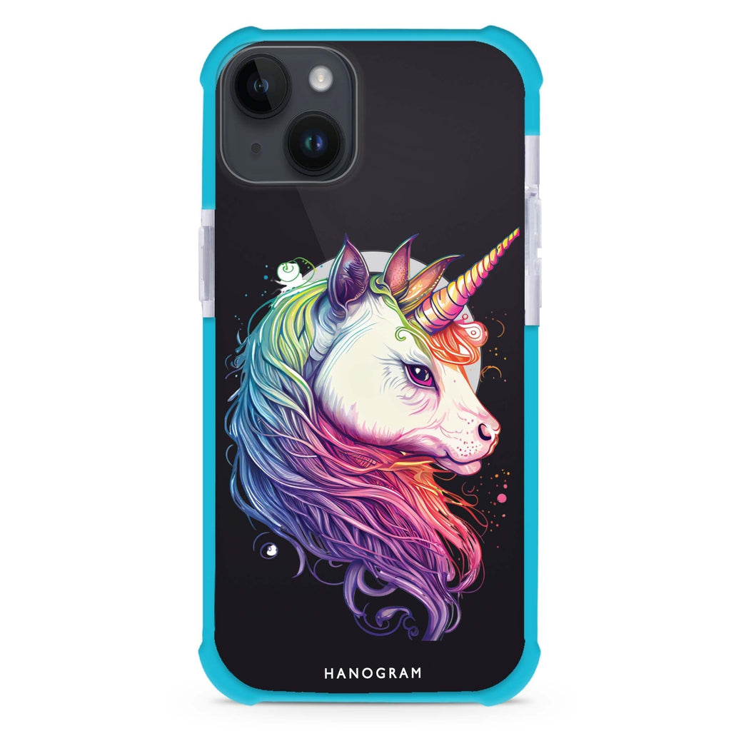 A unicorn iPhone 15 Plus Magsafe 兼容超強防摔保護殼