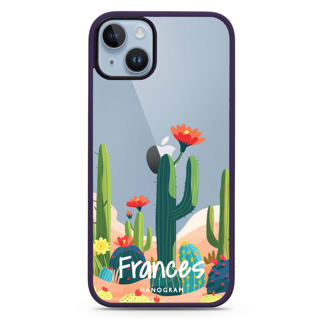 Desert Bloom iPhone 15 Plus 防衝擊保護殼