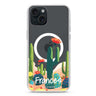 Desert Bloom iPhone 15 Magsafe 兼容水晶透明保護殼