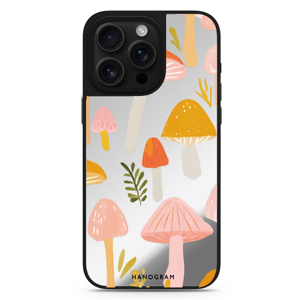 Blushing Mushrooms 鏡面手機殼