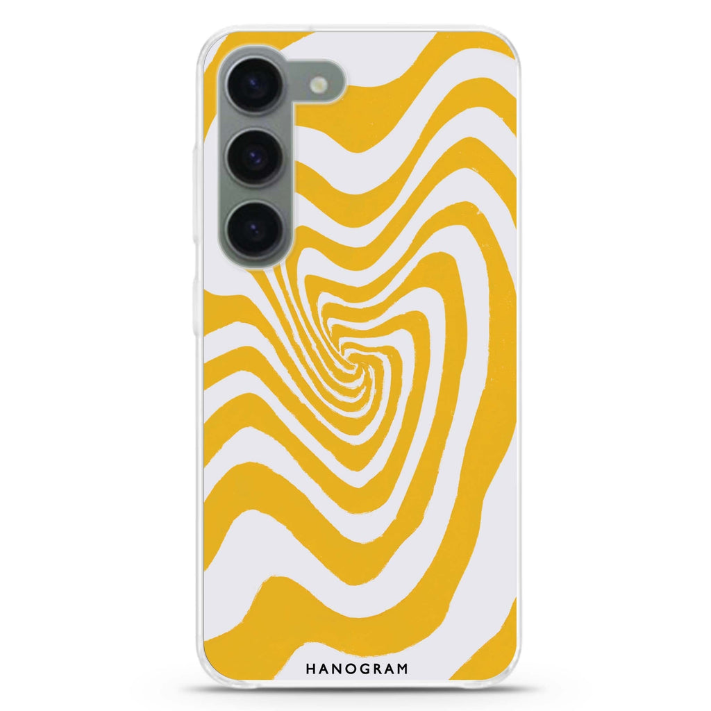Abstract Paint Pattern Samsung Galaxy 水晶透明保護殼