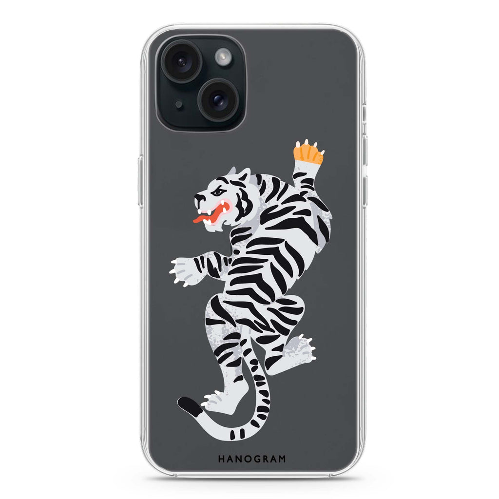Tiger iPhone 15 水晶透明保護殼