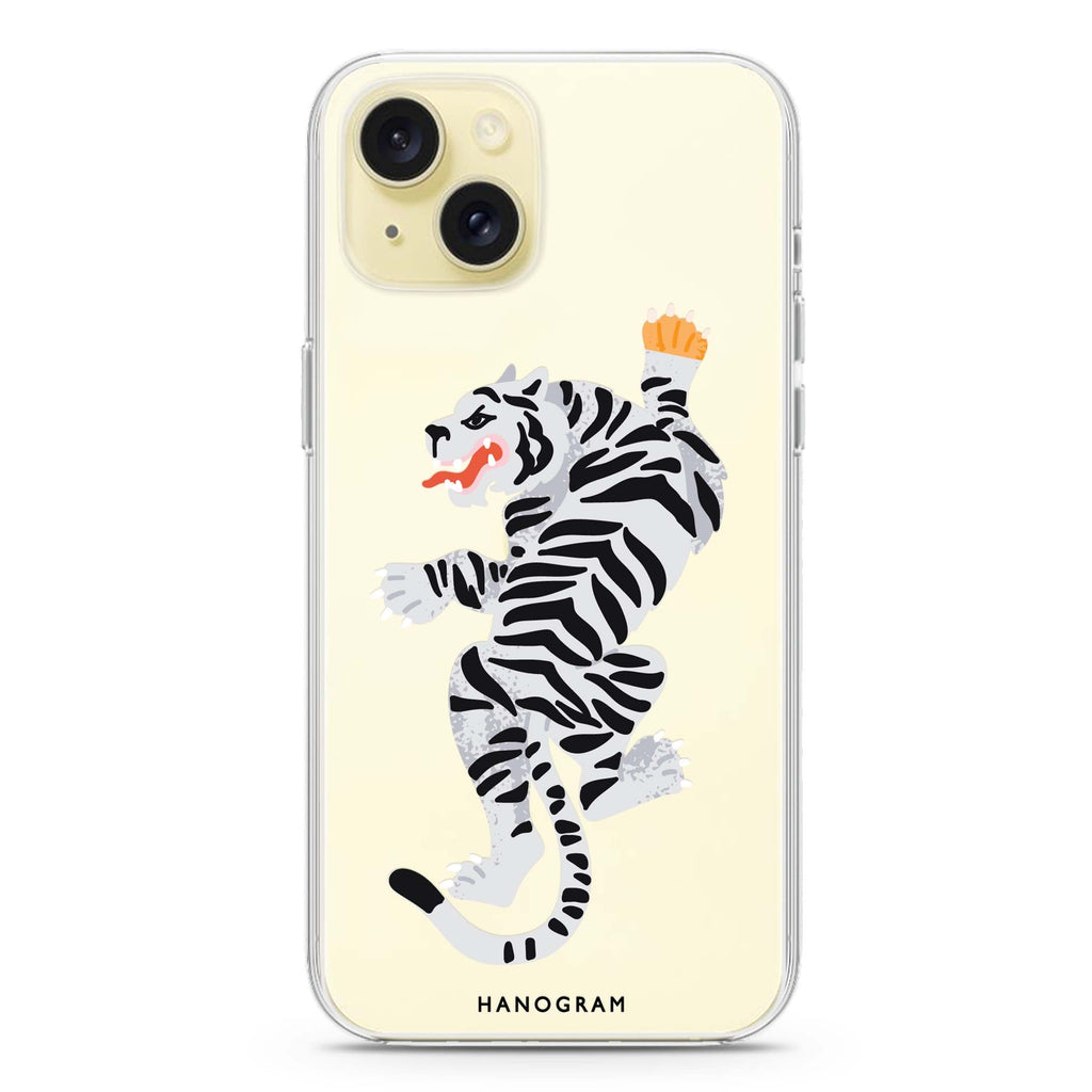 Tiger iPhone 15 plus 水晶透明保護殼