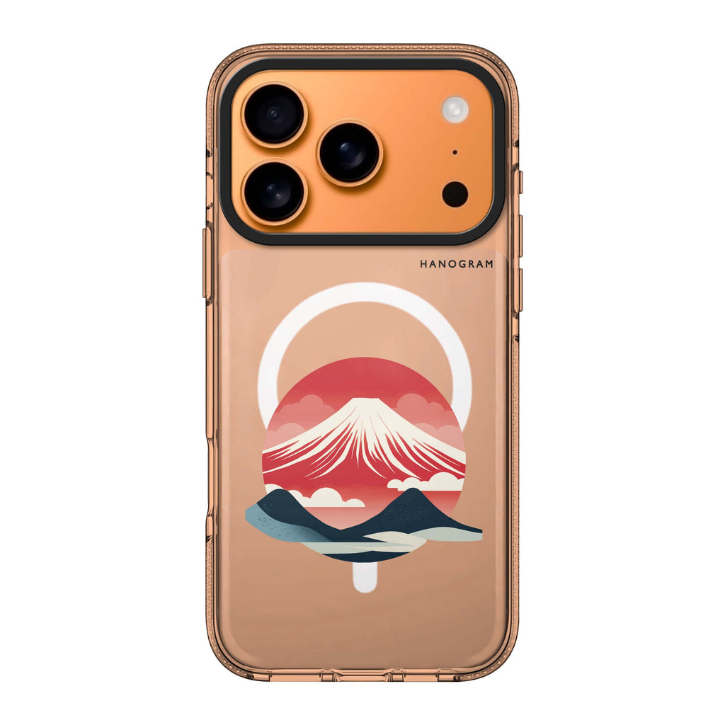 Tranquil Fuji iPhone 17 Pro Max MagSafe 水晶透明保護殼 旅行圖案設計 圖1