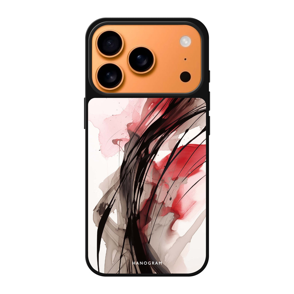 Artisan Strokes 抽象藝術 iPhone 17 Pro Max 鏡面手機殼主圖