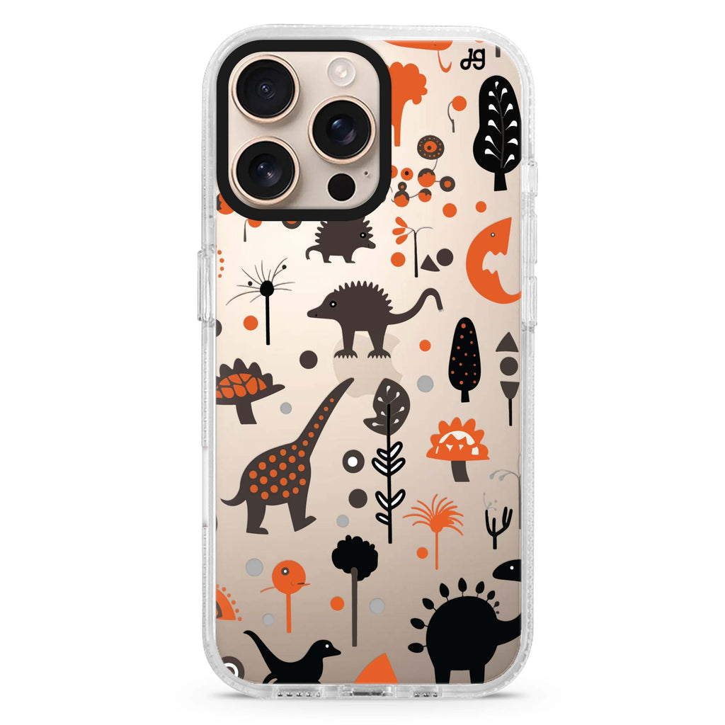 Jurassic Joy iPhone 16 Pro & 16 Pro Max Case - Personalized and Stylish Protection