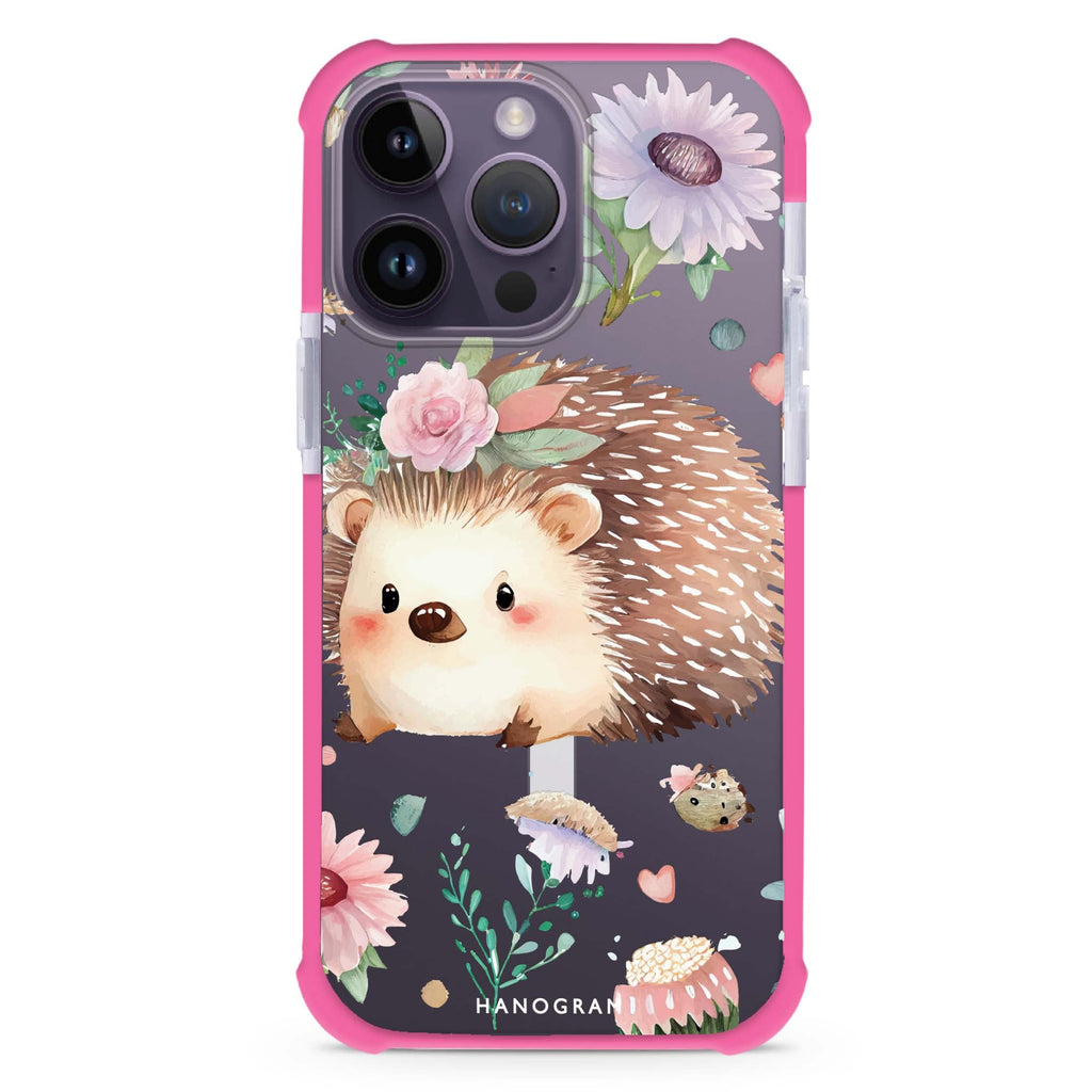 Hedgehog iPhone Magsafe 兼容超強防摔保護殼