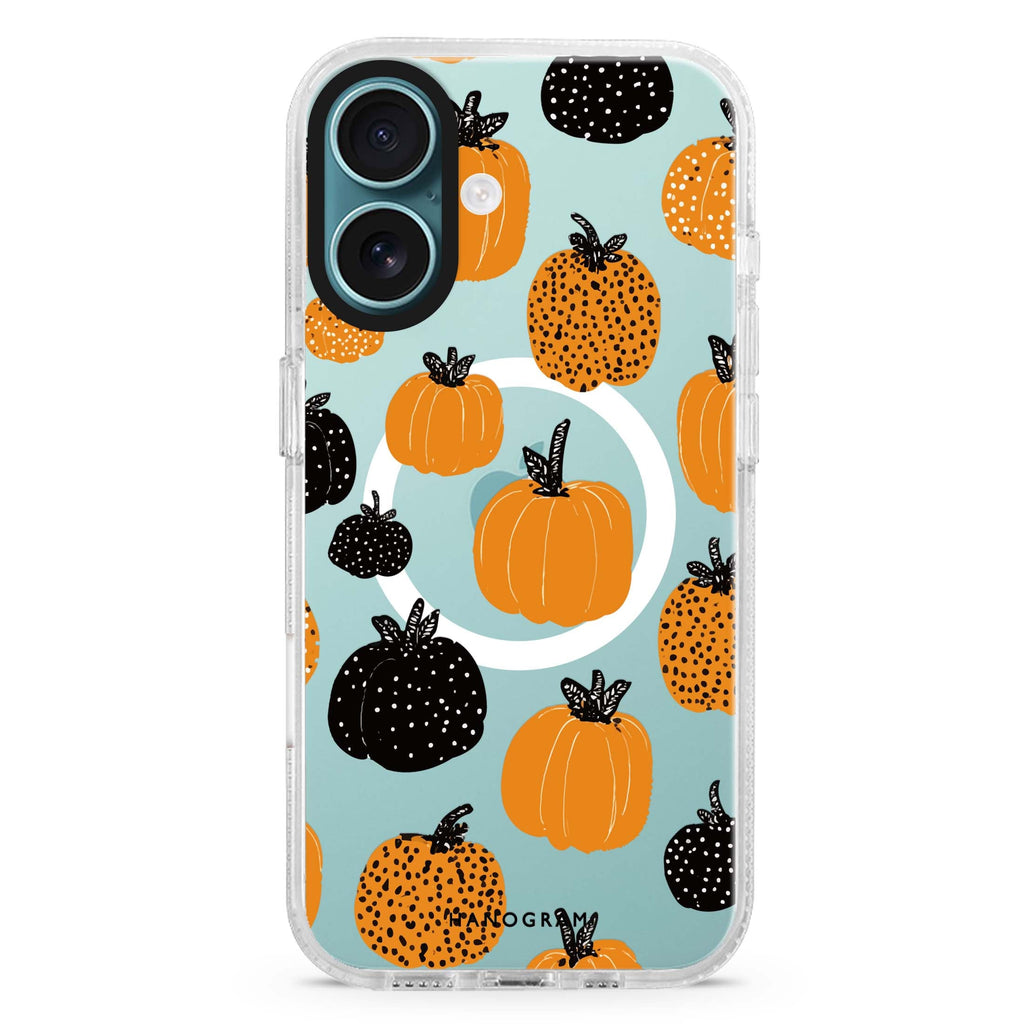 Pumpkin Parade Magsafe 兼容水晶透明保護殼