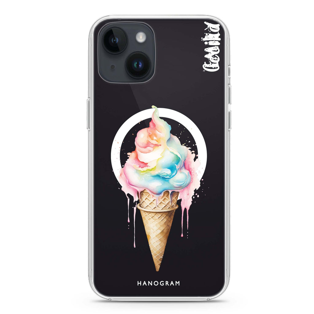Frozen Bliss iPhone 14 Magsafe 兼容水晶透明保護殼