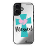 Reflective iPhone 16 Mirror Case –Blessed Design