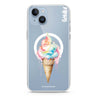 Frozen Bliss iPhone 14 Plus Magsafe 兼容水晶透明保護殼