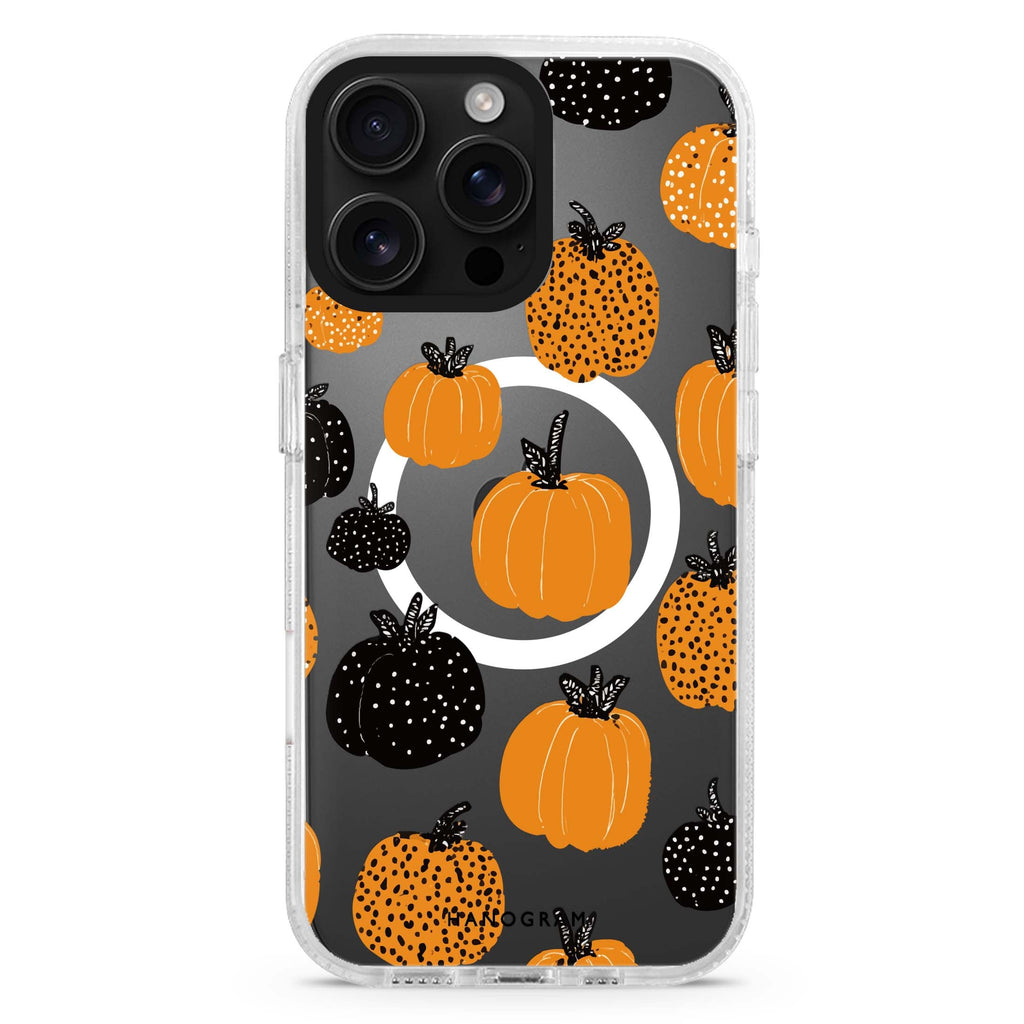 Pumpkin Parade Magsafe 兼容水晶透明保護殼