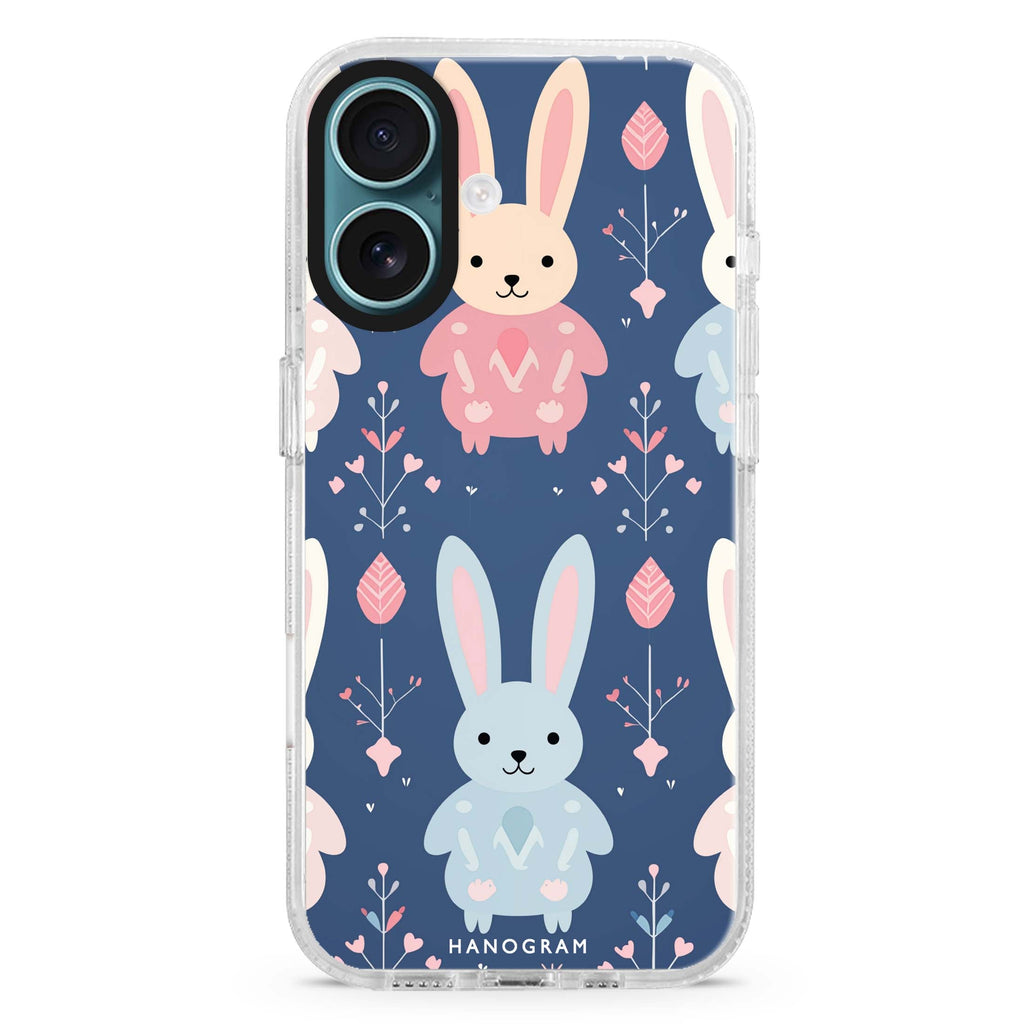 Bunny Bliss 水晶透明保護殼