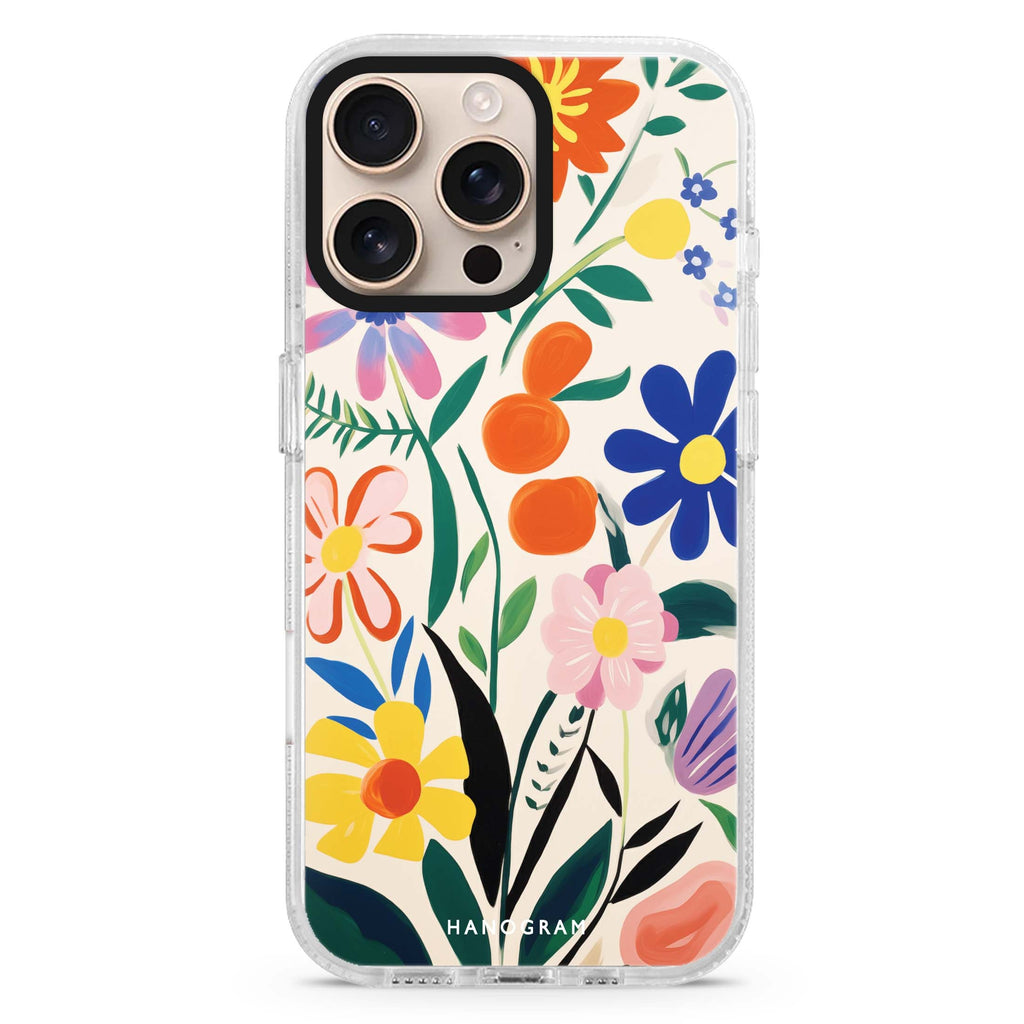 Petal Palette Magsafe 兼容水晶透明保護殼