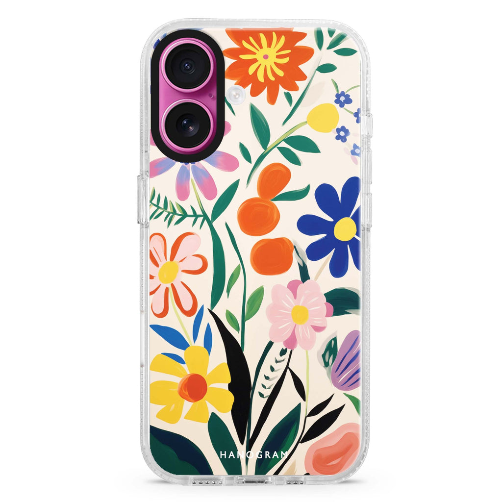 Petal Palette Magsafe 兼容水晶透明保護殼