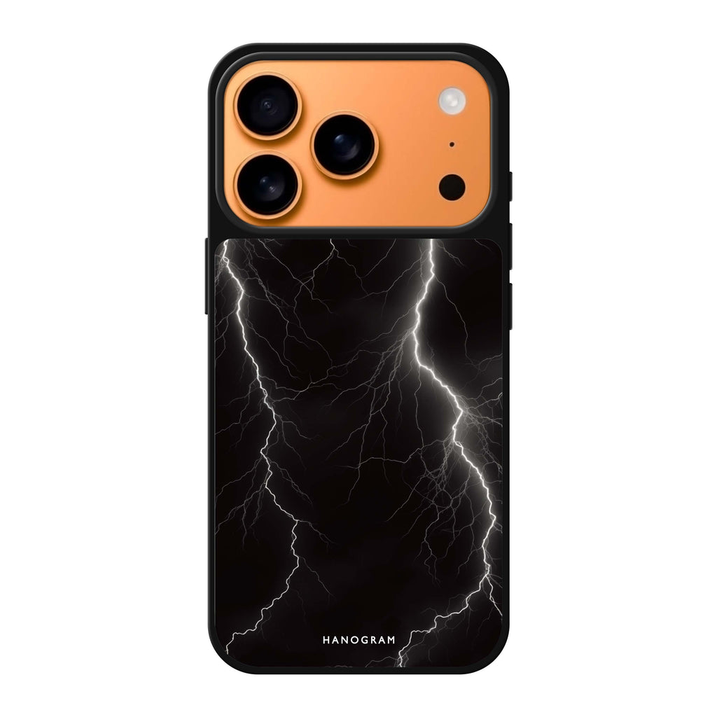 Thunder 圖案 iPhone 17 Pro Max 鏡面手機殼主圖