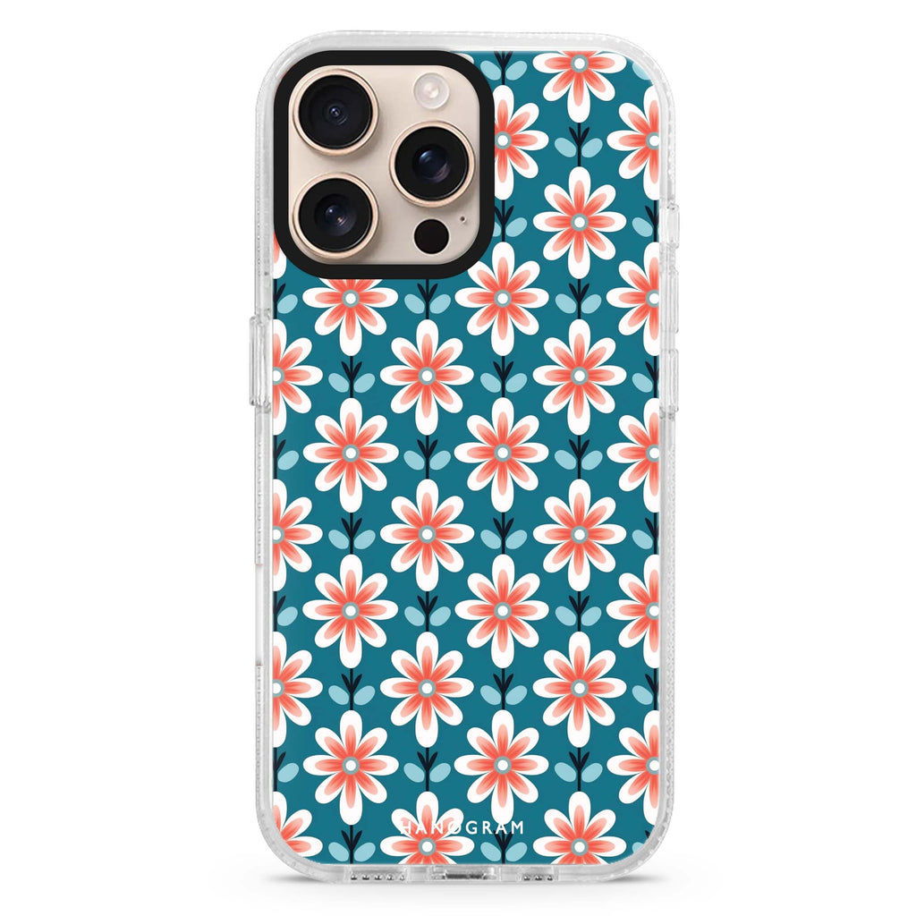 Infinite Petals Magsafe 兼容水晶透明保護殼