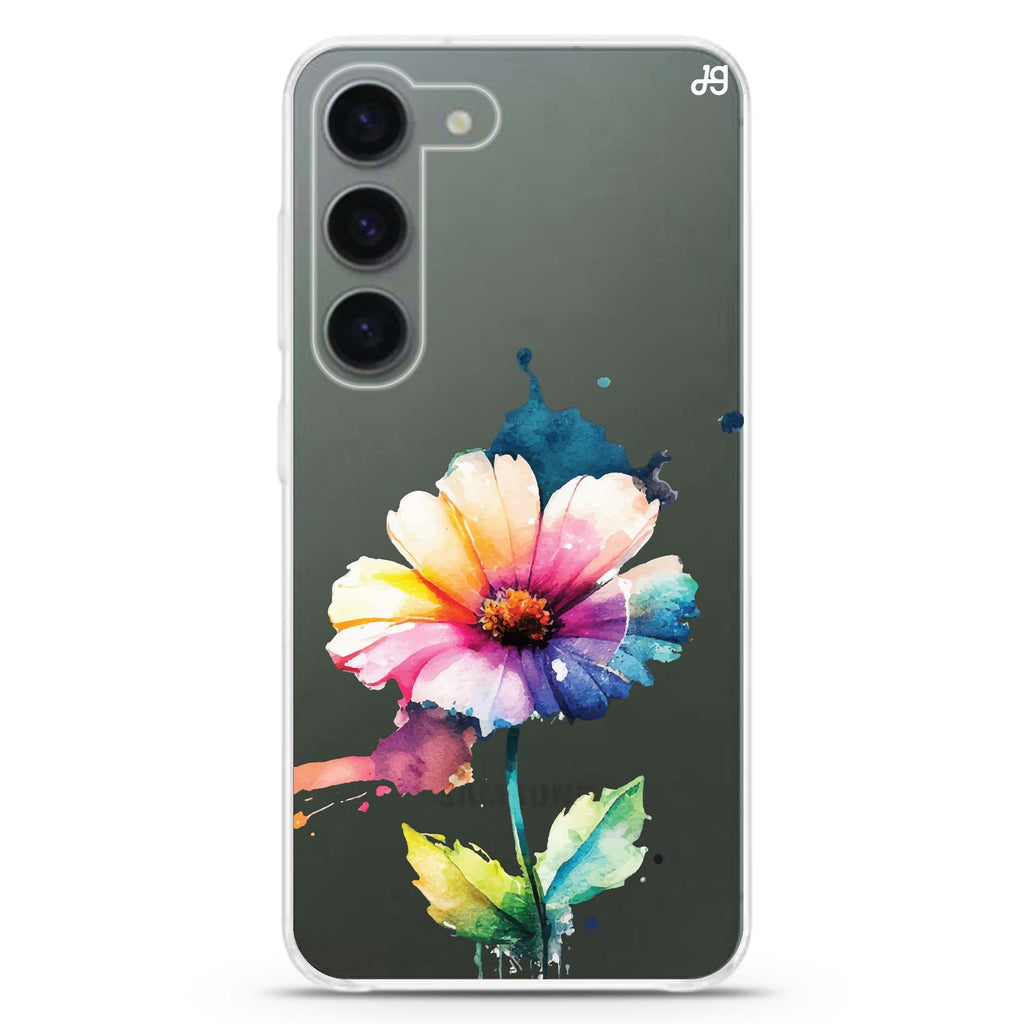 A Beautiful Flower Samsung Galaxy 水晶透明保護殼