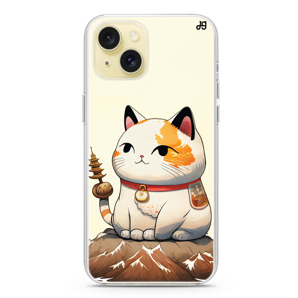 A Cute Cat iPhone 15 水晶透明保護殼