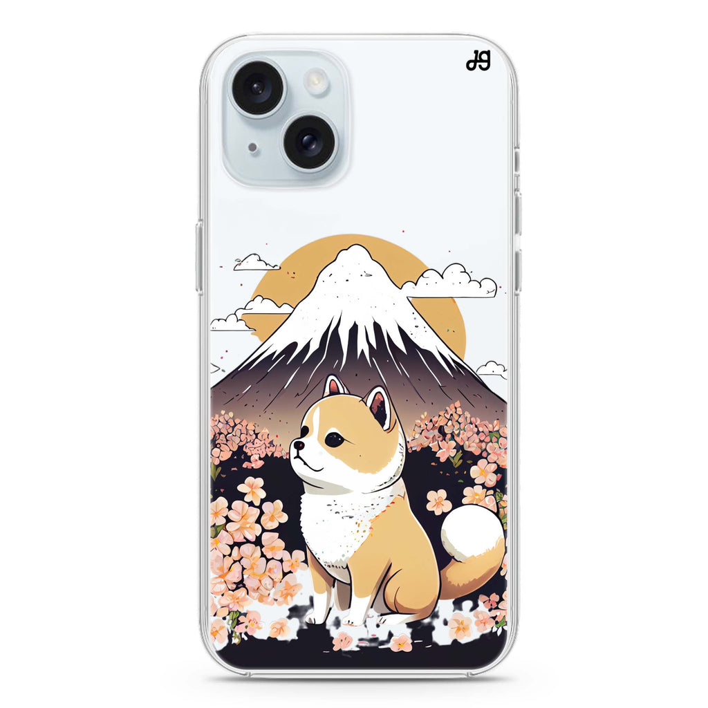 Shiba Inu & Japan iPhone 15 水晶透明保護殼