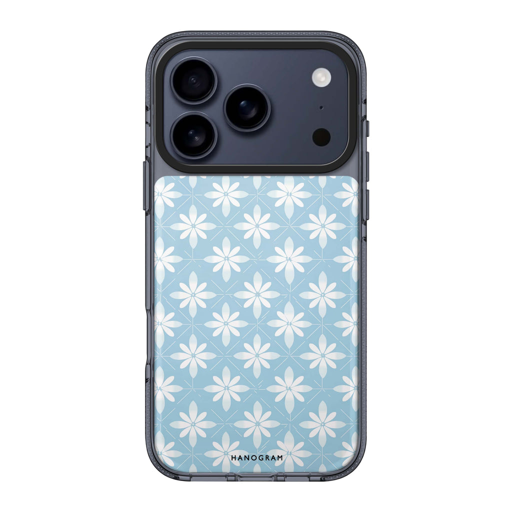 Floral Fusion iPhone 17 Pro Max MagSafe 水晶透明保護殼 花卉圖案設計 圖1