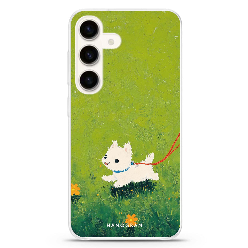 Chasing Joy Samsung Galaxy S26/S25/S24 水晶透明保護殼正面展示