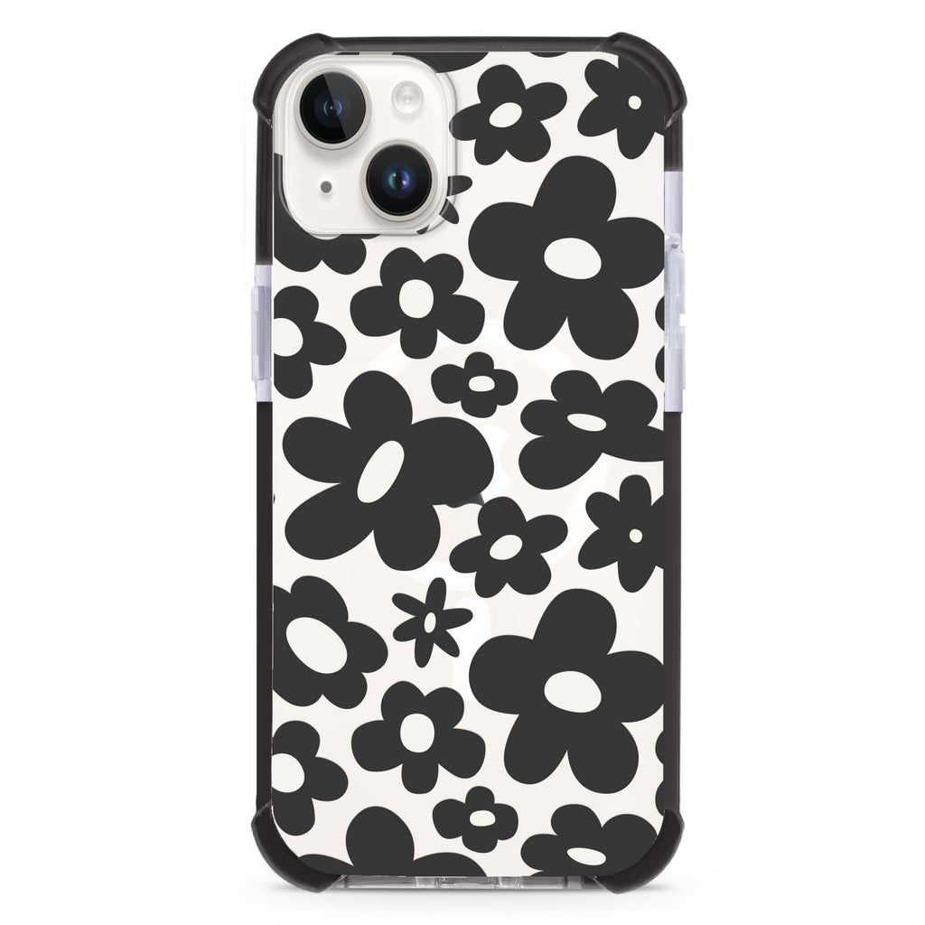Flowers iPhone 15 Plus Magsafe 兼容超強防摔保護殼