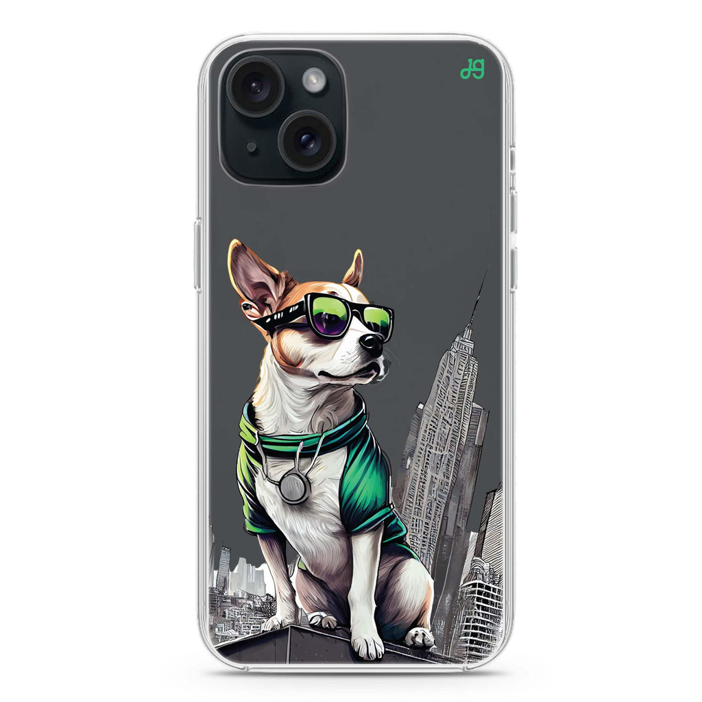 Cool Dog iPhone 15 水晶透明保護殼