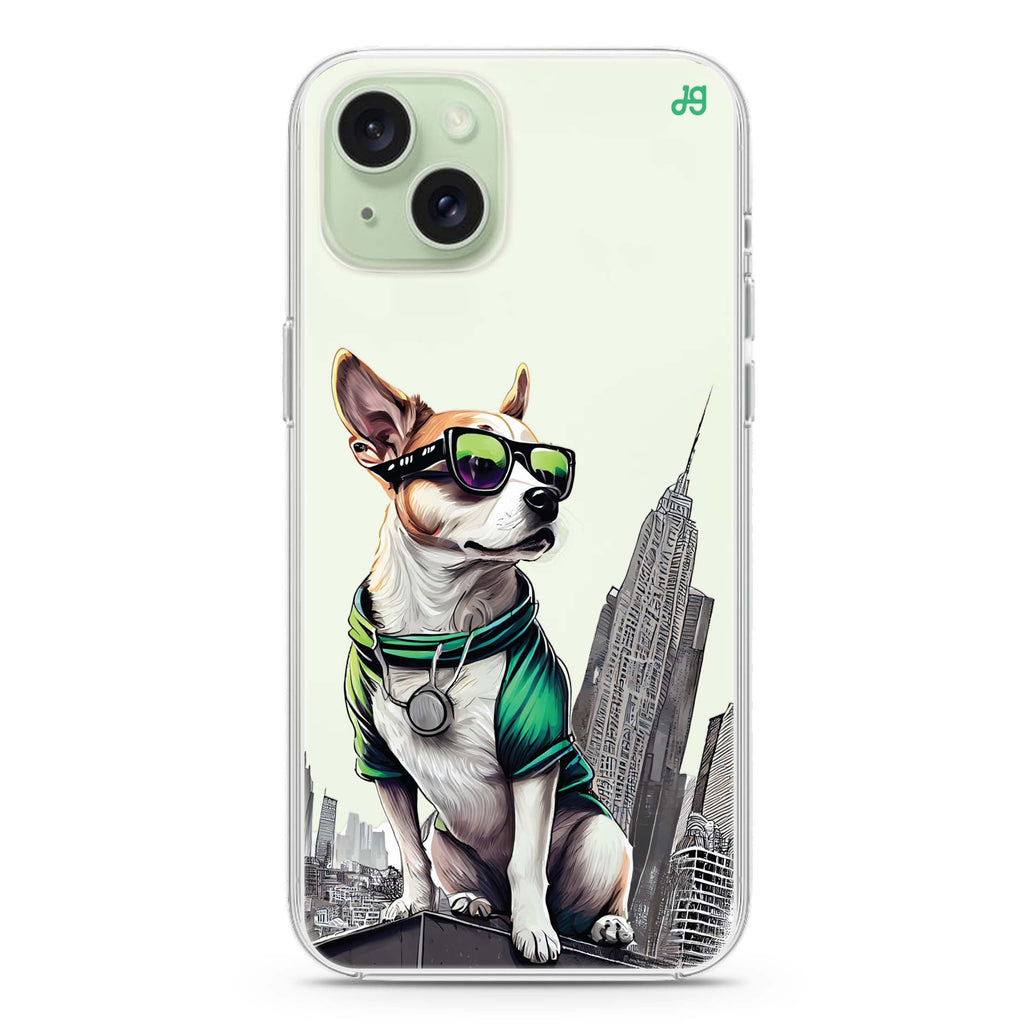 Cool Dog iPhone 15 plus 水晶透明保護殼