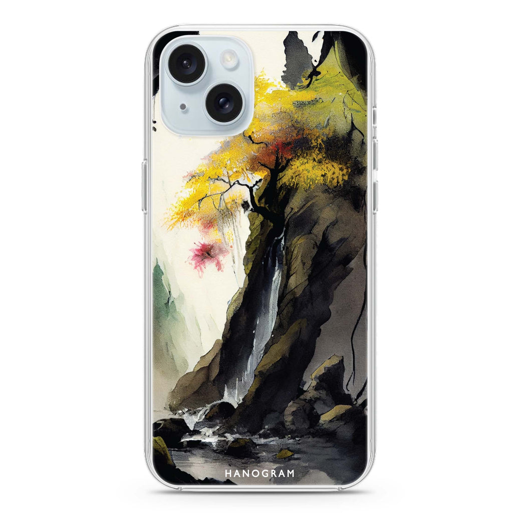 Japanese painting iPhone 15 水晶透明保護殼