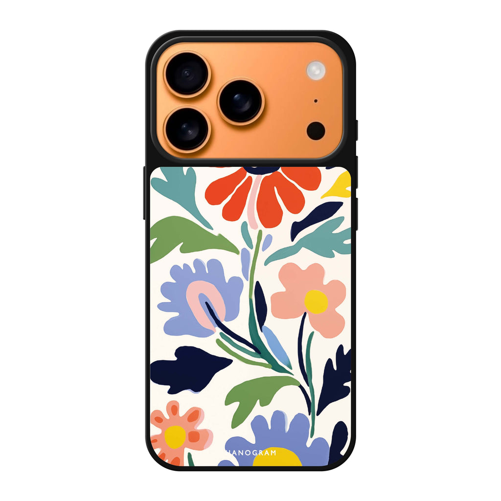 Brushed Blossoms 花卉 iPhone 17 Pro Max 鏡面手機殼主圖