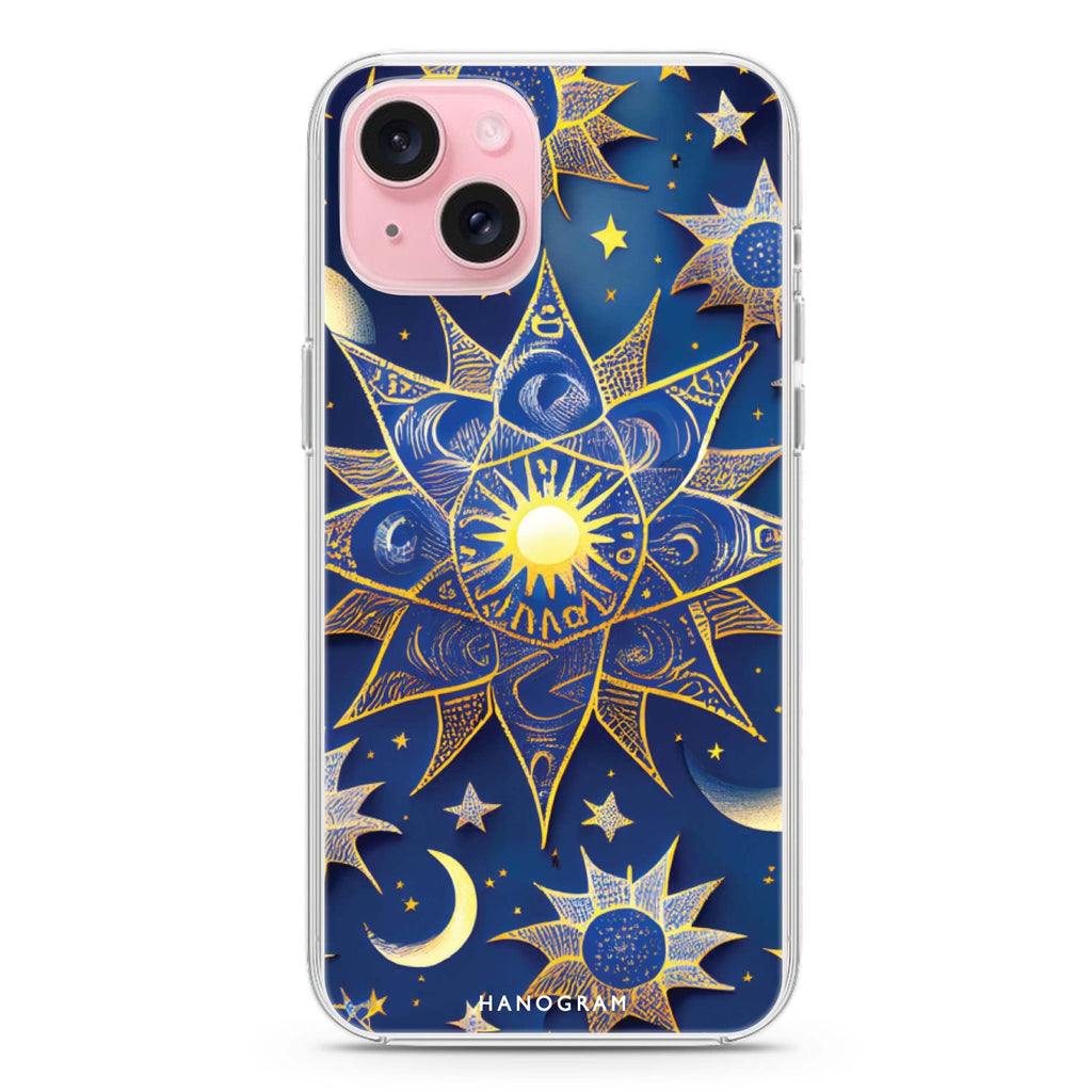 Magic Star iPhone 15 Magsafe 兼容水晶透明保護殼
