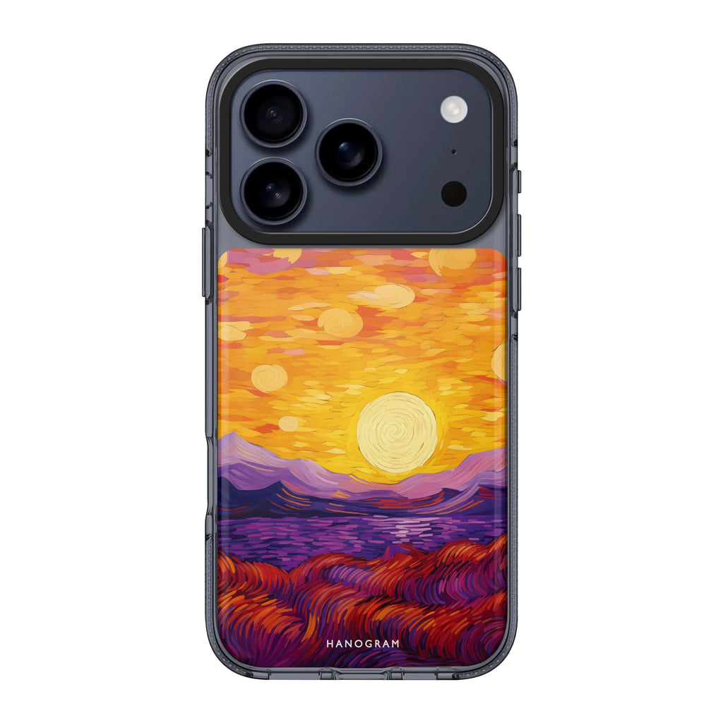 Horizon Flame iPhone 17 Pro Max MagSafe 水晶透明保護殼 自然風格設計 圖1