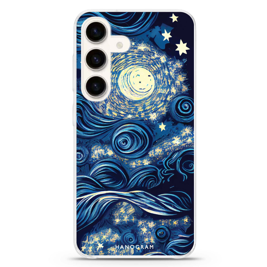 My Dream Night Samsung Galaxy S26/S25/S24 水晶透明保護殼正面展示