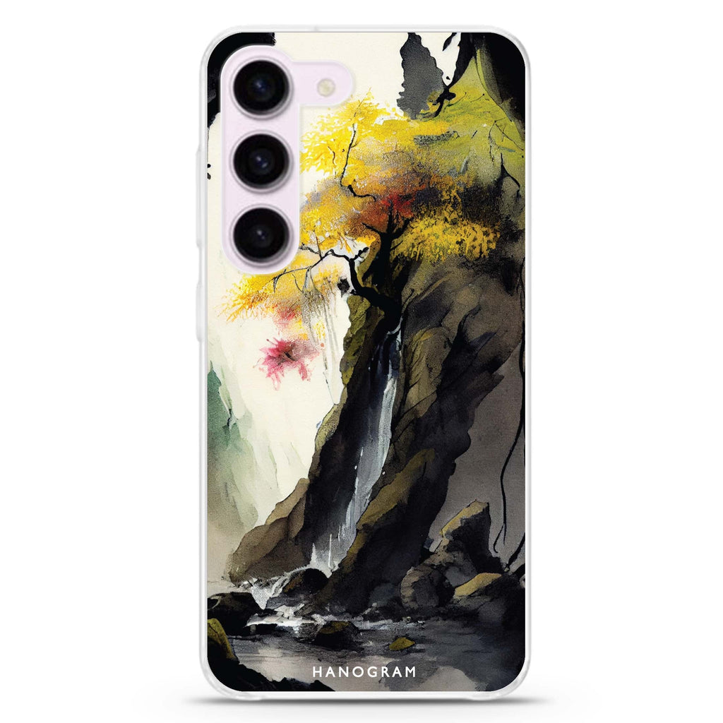 Japanese painting Samsung Galaxy 水晶透明保護殼