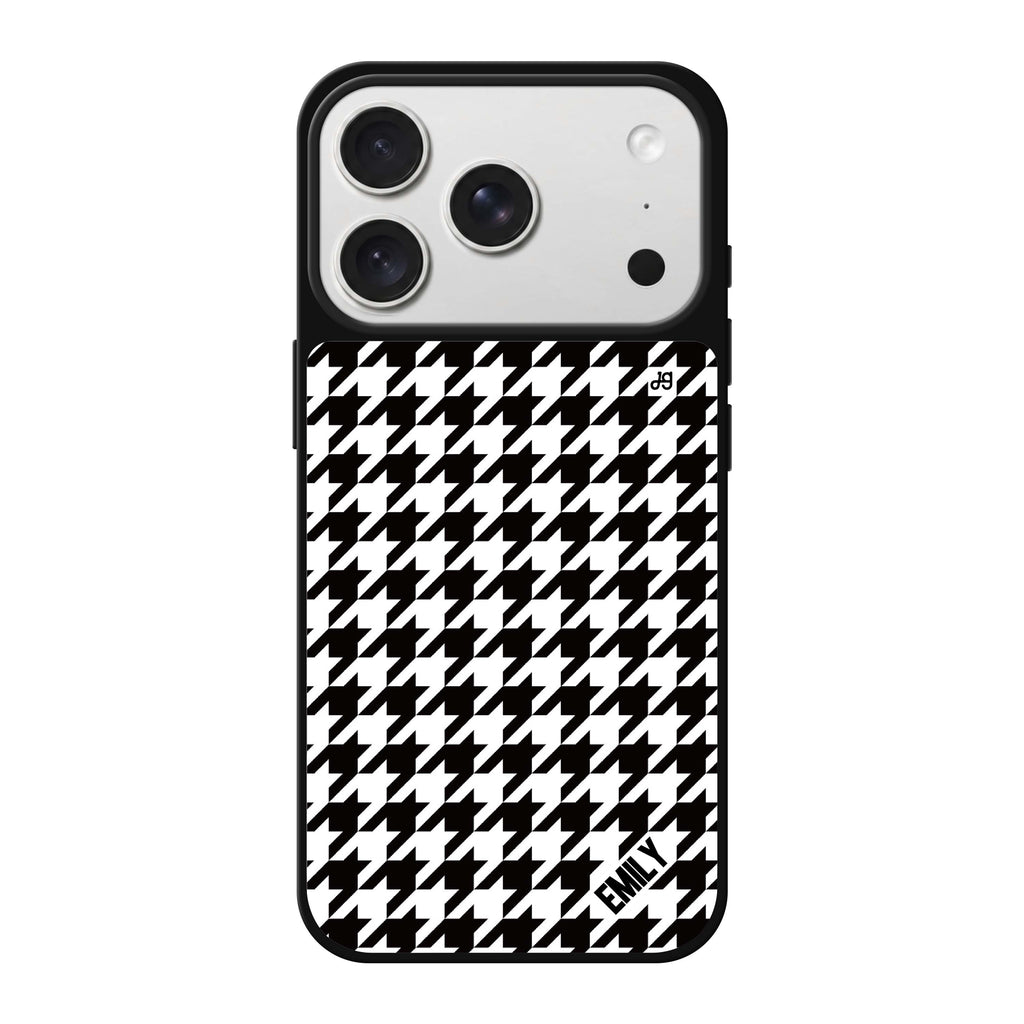 Houndstooth 鏡面手機殼