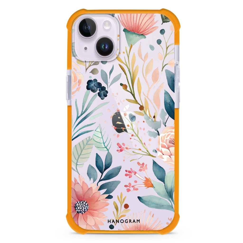 Floral Pattern 超強防摔保護殼