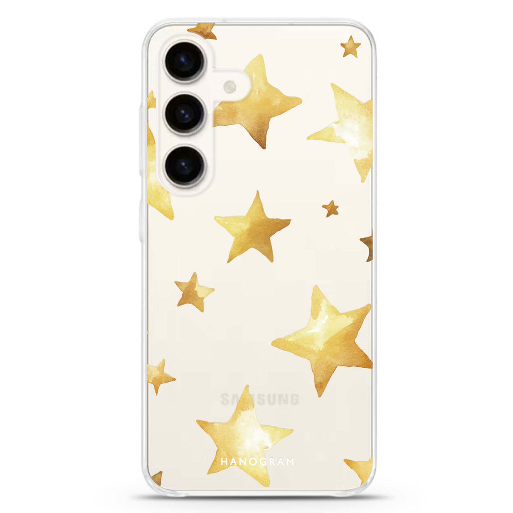 Starlet Mist Samsung Galaxy S26/S25/S24 水晶透明保護殼正面展示