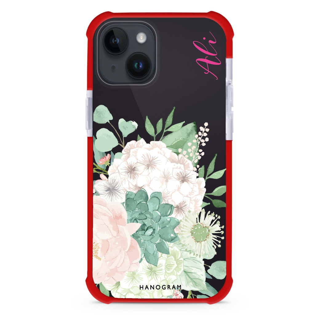 Vintage Flowers 超強防摔保護殼